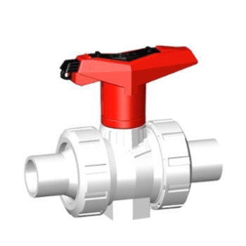 +GF+546型球閥 帶可鎖定手柄 帶紅外焊 對(duì)焊端