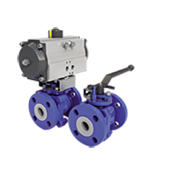 美國博雷 bray閥門 襯氟球閥-PFA lined ball valve