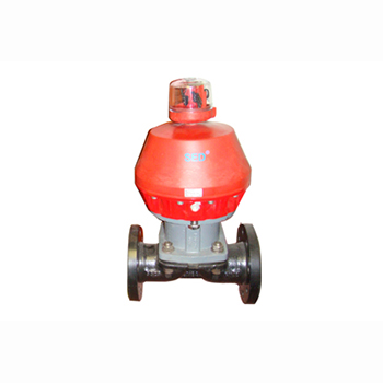 德國(guó)SED 487型氣動(dòng)常閉襯膠隔膜閥