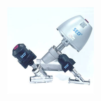 德國SED 全不銹鋼氣動角座閥
