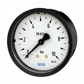 wika 威卡111.16, 111.26波登管壓力表，銅合金材質(zhì)