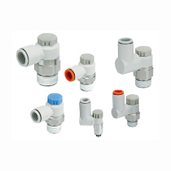 AS SMC產(chǎn)品 彎頭型 萬向型 按壓鎖定式 