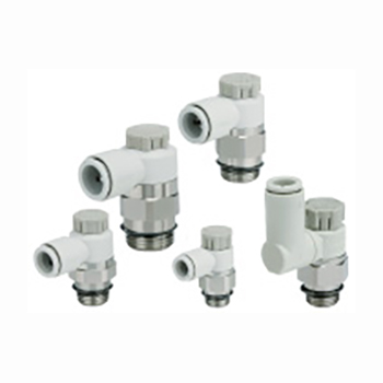 AS SMC產(chǎn)品 Uni-彎頭型／萬向型 按壓鎖定式