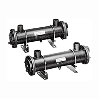 SMC固定管板式油冷卻器　水冷式／鐵粒型 HOWF