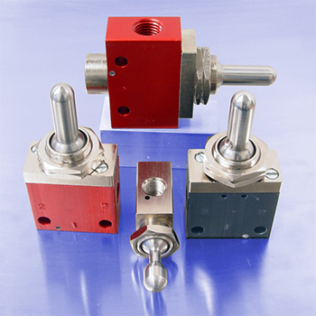 Pneumadyne美國 3-Position Toggle Valves