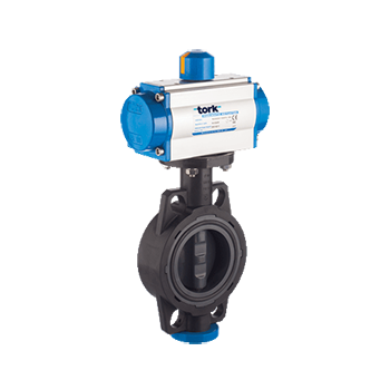 SMS-TORK 土耳其 TORK-PAV 812 PNEUMATIC ACTUATED PVC BUTTERFLY VALVES