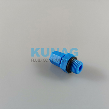 外螺紋G1-8轉(zhuǎn)插管Φ4X3 藍色 KUNAG