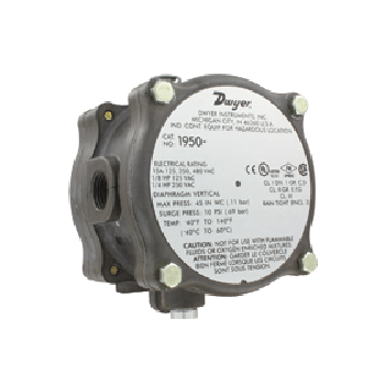 1950G系列防爆型微差壓開關  dwyer 德威爾
