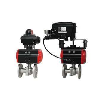 Series WE04 2-Piece Flanged Stainless Steel Ball Valve dwyer 德威爾