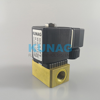 033080 兩通電磁閥3013型 黃銅閥體 KUNAG