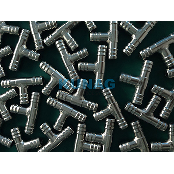 T型接頭三個接口內(nèi)徑12.7mm 不銹鋼接頭 轉(zhuǎn)換接頭
