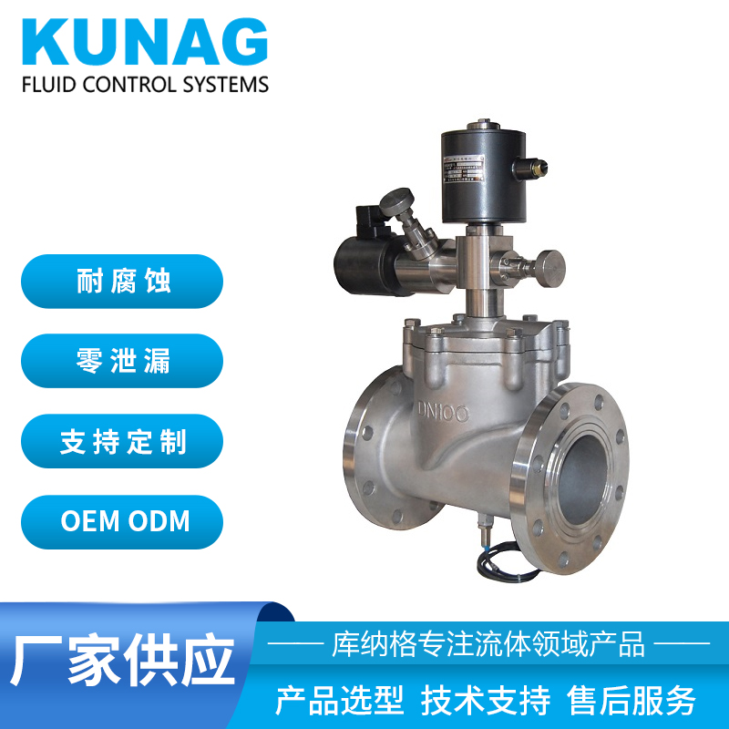 手動控制電磁閥 水 氣 油 易燃易爆 高低溫流體