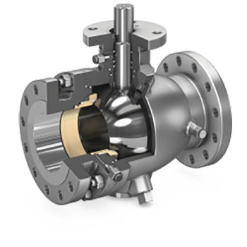 2瓣式固定球球閥 耳軸安裝閥 81/82/83 系列
