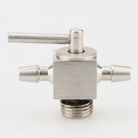 不銹鋼二通閥帶螺紋 打印機(jī)配件 墨路系統(tǒng)墨盒組件